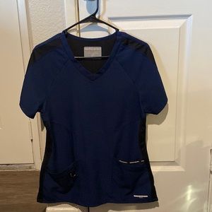 Skechers Barco Scrub Set -Blue with Black Lining